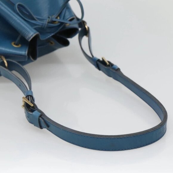 LOUIS VUITTON Epi Petit Noe Shoulder Bag Blue LV Auth - Picture 8 of 16